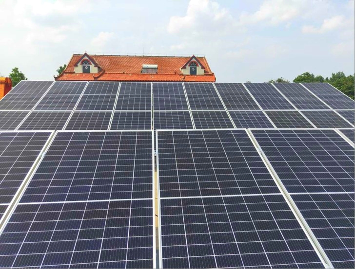 山东省青州市何官镇代店村 14.76KW 光伏发电项目